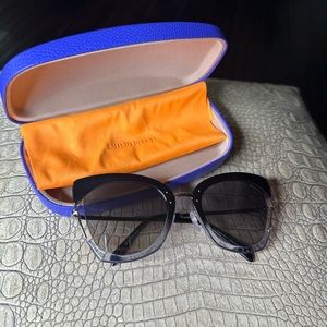 Pucci designer cat eye sunglasses summer favorite beach pool wire frame
